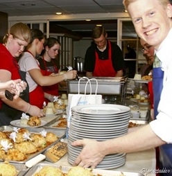 David energizes the team!