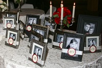 The framed portraits