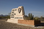 Enterence to Organ Pipe Cactus National Monument