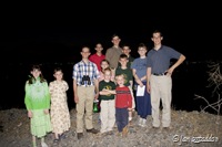 The culmination of our night hike