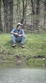 Alex Pitcock was determined to catch a bass