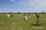 Charging across the open battle-fields