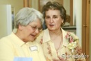 Grandma talking with a friend from church