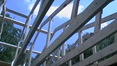 The rest of the trusses up