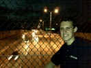 Posing on a newly discovered overpass