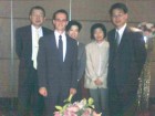Megabank hosts: Mr. Tsui, Ms. Wong, Ms. Huang and James Chien