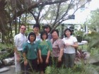 In the garden