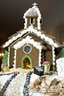 First place prize in the gingerbread house contest