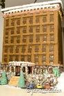 The colosial 4 foot tall gingerbread model of the ITC!