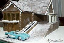 Headquarters Staff Center made of gingerbread!