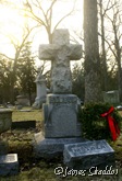 Graveyard at Christmas