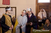 The wisemen after conversing with Herod