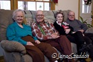 Grandparents visiting for Jonathan's birthday!