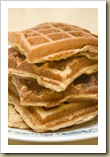 A stack of delicious waffles