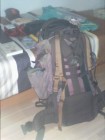 Many things for the hike came from friends including this backpack from Teacher Ting-Un from NJJH