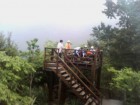 From the lookout tower at the park\'s highest point, you could see an incredible number of Taiwan\'s mountain peaks including Yu Shan ... if it weren't for the fog