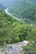 The gorge over which the bridge crosses averages between 700 and 1300 feet deep.