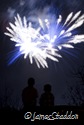 Watching fantabulous fireworks . . .