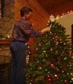 Finishing up the lights.