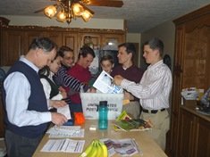 A bit of mail there was at our return: Joyfulness--Carrying fellowship with the Lord into my daily routine.