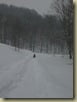 plowing the long driveway