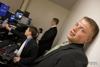 The video crew working tirelessly behind the scenes!