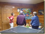 David showing our Grandparents our new mural.