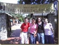 Saturdays trip to Old City Park.
