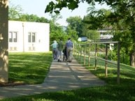 Afterwards we enjoyed a walk around the nursing home.