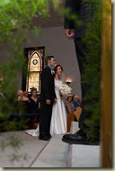 At the altar