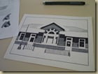 Picture of the Salem Depot coming together.