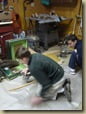 . . . or in the workshop.