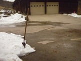My projects included snow removal . . .