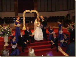 Amy was a beautiful bride!