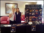 Mary and I at the In The Gap table