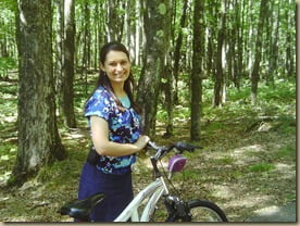 Biking around the Lake with Daniel!