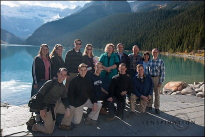 Group shot at Lake Louise_7533