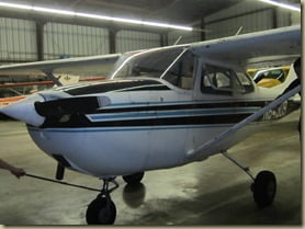 The Cessna 172  84309 that I flew! 