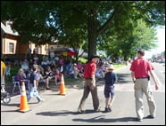 ... o'er the land of the free ...