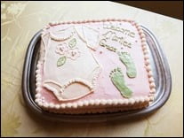 Abby Geerlig was our incredible cake decorator!