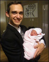 Uncle Daniel welcomes Marilee Grace!