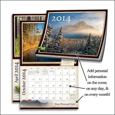 2014-CalendarPersonalized