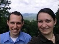 A scenic overlook on the way