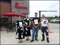 We support Chick-fil-a!