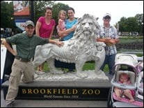 Making new family memories at the zoo!