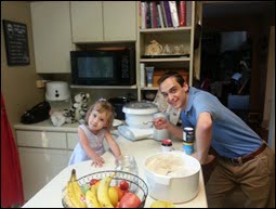 Making bread with Uncle Daniel!