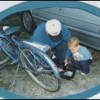 Attentively watching Grandpa fix a bike way back in the 90's!