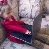 A New Design for the New Year! Sauntina on the computer