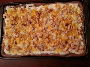 My Alaska friend taught me how to make salmon pizza My Alaska friend taught me how to make salmon pizza