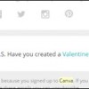 A Valentine’s Day Idea Canva promo